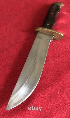 Custom Bowie Knife Show Sample 7 Blade 11.75 Overall-rosewood Handles