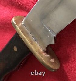 Custom Bowie Knife Show Sample 7 Blade 11.75 Overall-rosewood Handles