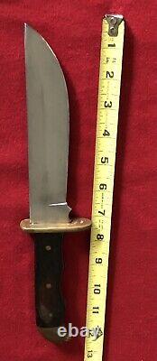 Custom Bowie Knife Show Sample 7 Blade 11.75 Overall-rosewood Handles