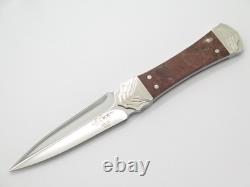 Custom Buck 205 Koji Hara Limited ATS-34 Burlwood Dagger Knife