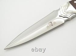 Custom Buck 205 Koji Hara Limited ATS-34 Burlwood Dagger Knife