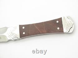 Custom Buck 205 Koji Hara Limited ATS-34 Burlwood Dagger Knife