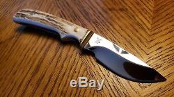 Custom Buck 919 919ekslc Skinner Limited Fixed Elk Stag Hunting Knife