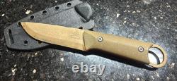 Custom FC-PKO FDE PVD Coated Natural Micarta