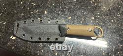 Custom FC-PKO FDE PVD Coated Natural Micarta