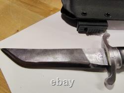 Custom Hand-Forged 11.5 Bowie Knife Nicholson File Steel Red Lava Resin handle
