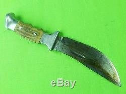 Custom Hand Made R. H. Ruana Model 20A S Stamped Hunting Skinner Knife