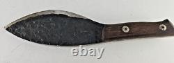 Custom Handmade 9 Inches Long In High Carbon Steel Skinner Knife With Sheath