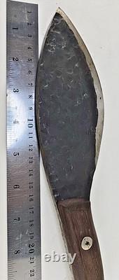 Custom Handmade 9 Inches Long In High Carbon Steel Skinner Knife With Sheath