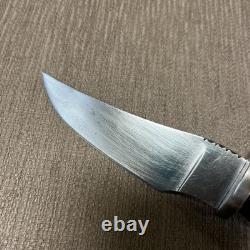 Custom Handmade Hunter, Impala Horn, Unique Aged Sheath, Circa 1980's