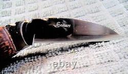 Custom Handmade J. L. Stewart One of a Kind Small Skinner Knife BEAUTIFUL