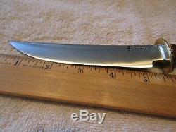 Custom Handmade Knife. Jim Behring Deer And Trout Knife. Unused. Excellent+++