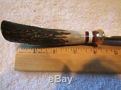 Custom Handmade Knife. Jim Behring Deer And Trout Knife. Unused. Excellent+++