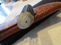 Custom Handmade Knife. Jim Behring Deer And Trout Knife. Unused. Excellent+++