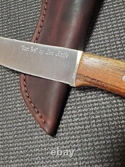 Custom Handmade POOR BOY By Leavenworth Knife Works Fixed Blade Hunter