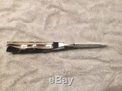 Custom Herman H. J. Schneider Hunting Knife/Sheath