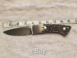 Custom Herman H. J. Schneider Hunting Knife With Stag Handles