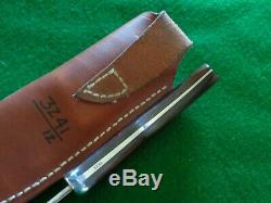 Custom Larry Page A-1 Custom Drop Point Hunter Knife