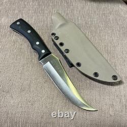 Custom M. J. Knives, Usa, Stainless Steel, Excellent, Kydex Sheath