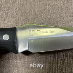 Custom M. J. Knives, Usa, Stainless Steel, Excellent, Kydex Sheath
