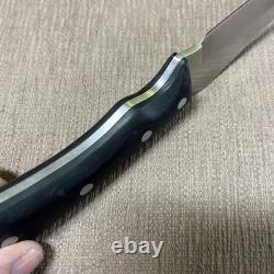 Custom M. J. Knives, Usa, Stainless Steel, Excellent, Kydex Sheath