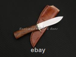 Custom Made Morseth Knife REPLICA with AEBL Stainless Steel withRose Wood Handle