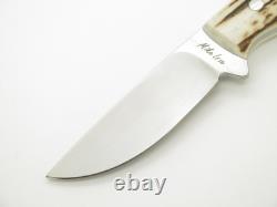 Custom Mike Irie Custom Stag Compact Small Fixed Blade Hunting Knife