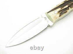 Custom Mike Irie USA Sport 500 Stag CPM 154 Dagger Fixed Blade Knife