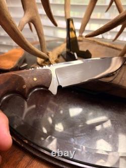 Custom Nolan fix blade skinner/Hunter style Knife, 5to9Lg with custom Sheath