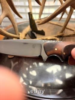 Custom Nolan fix blade skinner/Hunter style Knife, 5to9Lg with custom Sheath