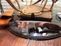 Custom Nolan fix blade skinner/Hunter style Knife, 5to9Lg with custom Sheath