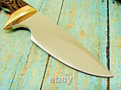 Custom Randy Waller Rw USA Fixed Blade Cocoboa Hunting Knife Set Knives Tools