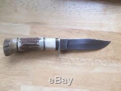 Custom made 1988 Morseth Hunting Knife and Sheath