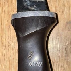Cutco 1769 JG Hunting Knife With Leather Sheath Vintage! USED ONCE