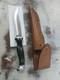 Cutco 1769 Serrated Fixed Blade Knife With Leather Sheath New In Box Hunting Fish