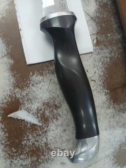 Cutco 1769 Serrated Fixed Blade Knife With Leather Sheath New In Box Hunting Fish