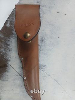 Cutco 1769 Serrated Fixed Blade Knife With Leather Sheath New In Box Hunting Fish