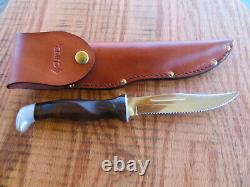 Cutco 1769 Serrated Hunting Knife withsheath Brand New Open Box Never Used