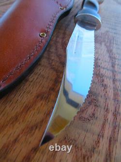 Cutco 1769 Serrated Hunting Knife withsheath Brand New Open Box Never Used