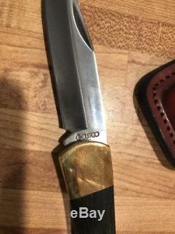 Cutco 1889 Pakkawood Folding Hunting Knife Unused in Box