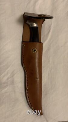Cutco Hunting Knife Model 1769 & Leather Sheath