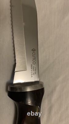 Cutco Hunting Knife Model 1769 & Leather Sheath