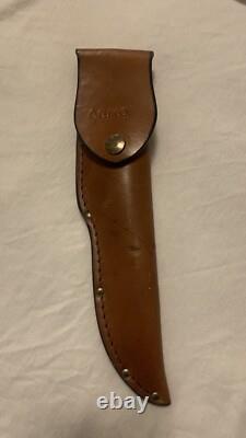 Cutco Hunting Knife Model 1769 & Leather Sheath