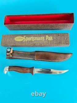 Cutco Sportsman's Pak #1069 Hunting Knife with Sheath and Box