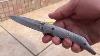 Dkc Knives 123 Techron Custom Hand Made Damascus Hunting Pocket Folding Knife