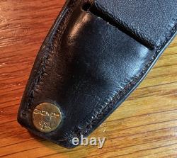 Daniel Valois Stone Handle Fixed Blade Hunter & Stingray Skin Sheath Carbon SS