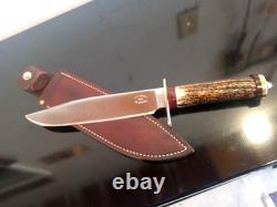 David Annable (Tenn) Rare, Vintage Custom 1 of 1 Bowie Knife. Beautiful Stag