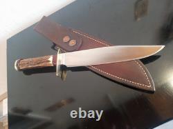 David Annable (Tenn) Rare, Vintage Custom 1 of 1 Bowie Knife. Beautiful Stag
