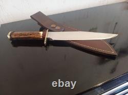 David Annable (Tenn) Rare, Vintage Custom 1 of 1 Bowie Knife. Beautiful Stag
