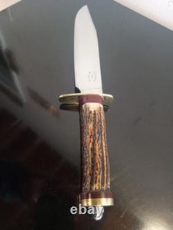 David Annable (Tenn) Rare, Vintage Custom 1 of 1 Bowie Knife. Beautiful Stag